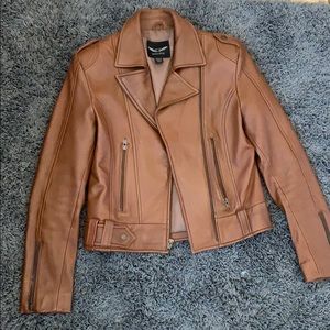 SOLD!!Vintage Genuine Leather Bomber/Pilot Jacket